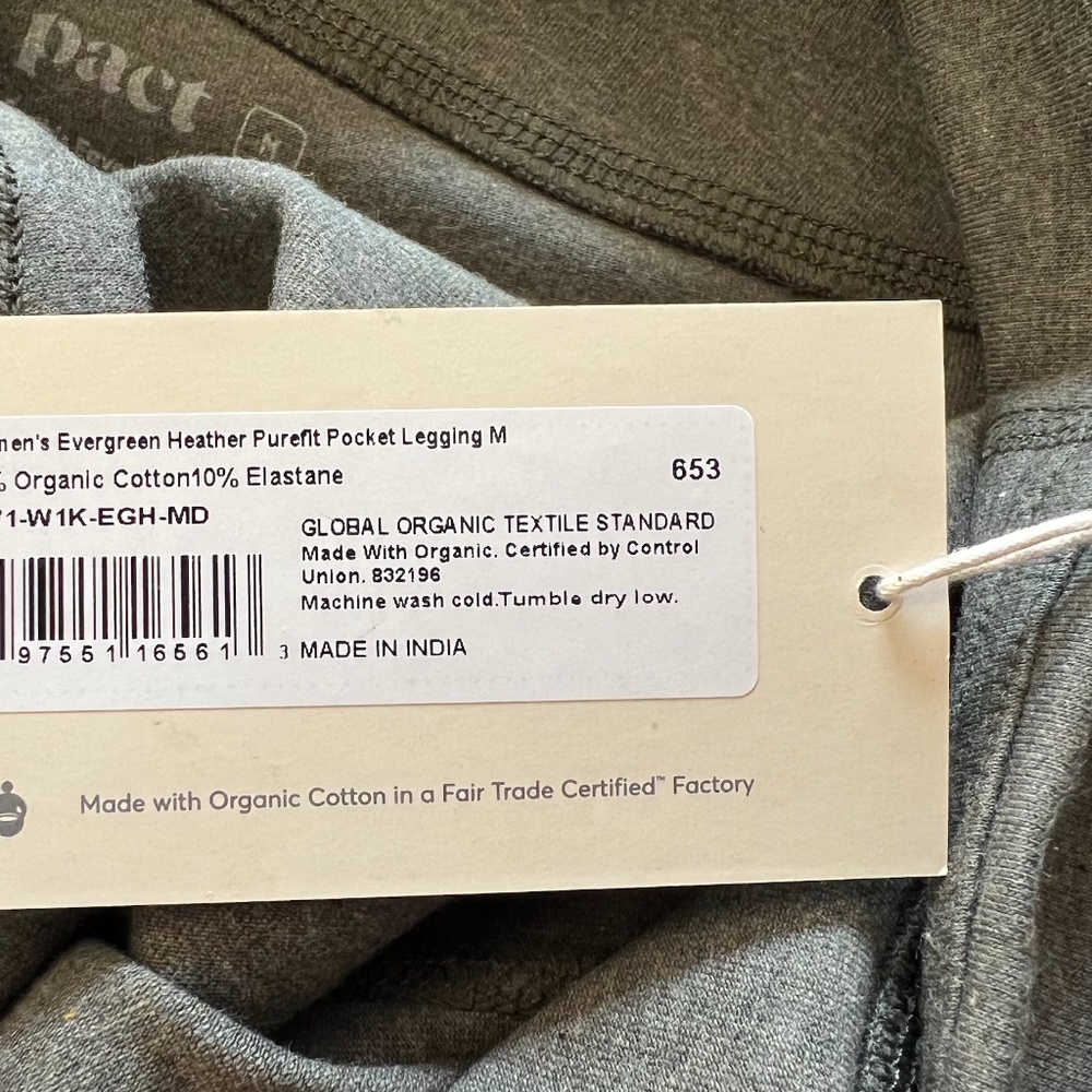 Pact Organic Pocket Legging - Picture 7 of 12